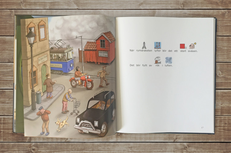 OUTSTANDING BOOKS FOR YOUNG PEOPLE WITH DISABILITIES 2013, символи Блісс, шрифт Брайля, книжки для дітей з вадами зору, книжки для особливих дітей, як бути толерантним, Au carnaval des animaux, Jan Pelle på planetfärd, аутизм