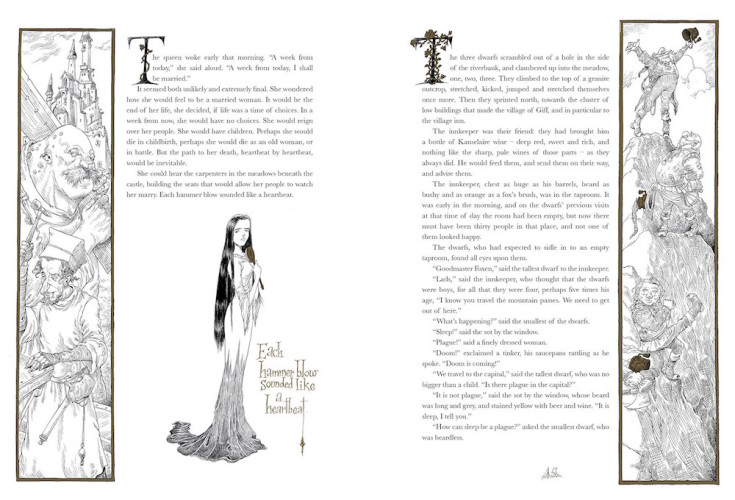 CILIP Carnegie and Kate Greenaway Medals, медаль Кейт Ґріневей 2016, Спляча Красуня і веретено, The Sleeper and The Spindle, Neil Gaiman, illustrated by Chris Riddell,, Нл Ґейман, Кріс Ріддел, найкращі дитячі книжки