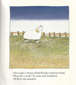 книжки на ніч, сонні книжки, вівці, вівця яка її користь, When sheep cannot sleep, Satoshi Kitamura