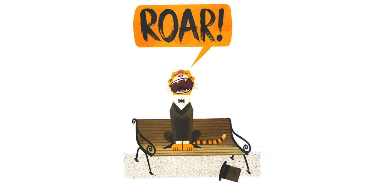 Mr. Tiger Goes Wild, Peter Brown, пан тигр дичавіє, господин тигр одичал, література про свободу, книжки-картинки
