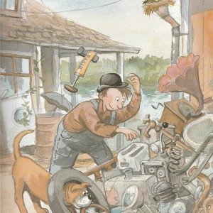 Jens Ahlbom, Mulle Meck bygger en bil, George Johansson, Gary Gadget