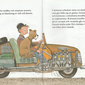 Jens Ahlbom, Mulle Meck bygger en bil, George Johansson, Gary Gadget