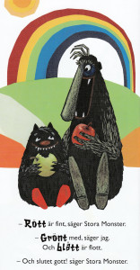 Монстри посварилися, Skrímslaerjur, Monsterbråk, Áslaug Jónsdóttir, Kalle Güettler, Rakel Helmsdal