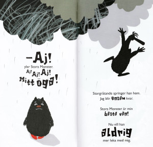 Монстри посварилися, Skrímslaerjur, Monsterbråk, Áslaug Jónsdóttir, Kalle Güettler, Rakel Helmsdal
