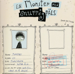 Ett Monster Med Snurrig Päls, звідки беруться діти, вагітність, книжка про дітей, книжка про монстрів, монстри